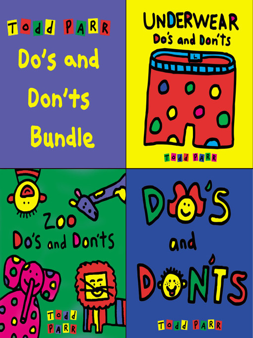 Title details for Todd Parr's Do's and Don'ts Bundle by Todd Parr - Available